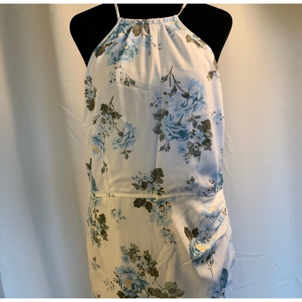 Abercrombie & Fitch Baby Doll Mini Halter Sz S Spaghetti Straps Floral NWT $99
